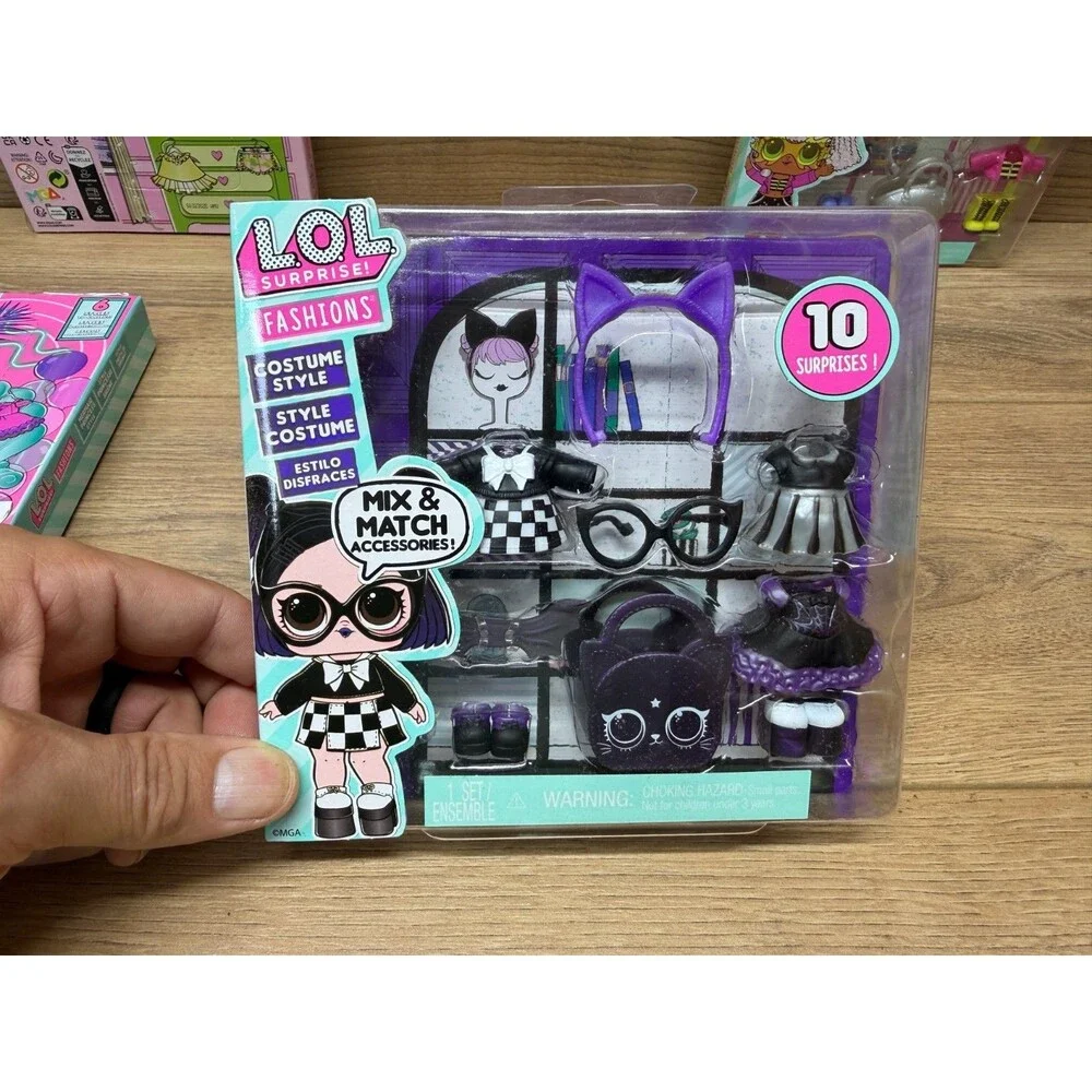LOL Surprise Fashions Mix & Match Accessories - Lot of 6 - New Sealed!